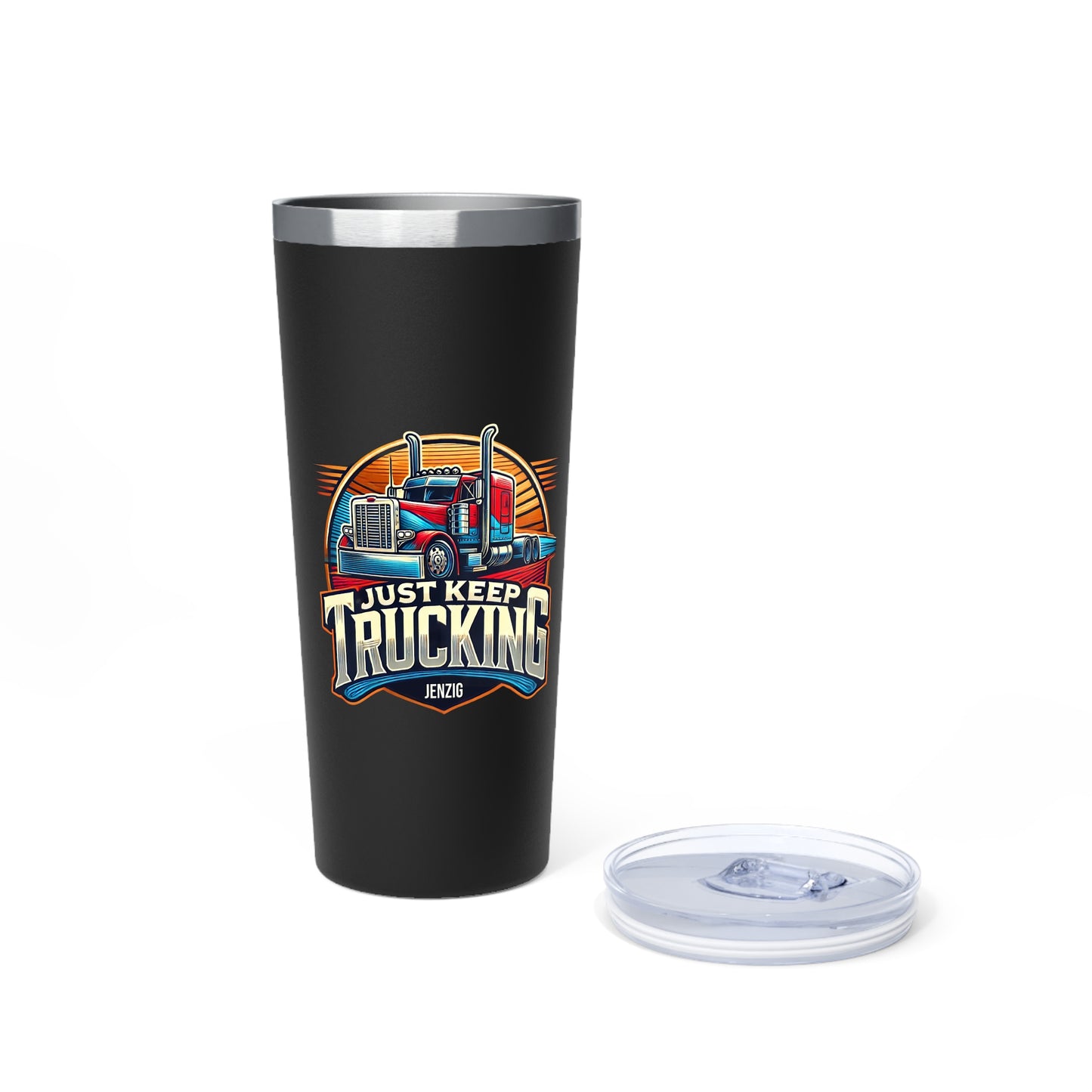 KEEP TRUCKING TUMBLER