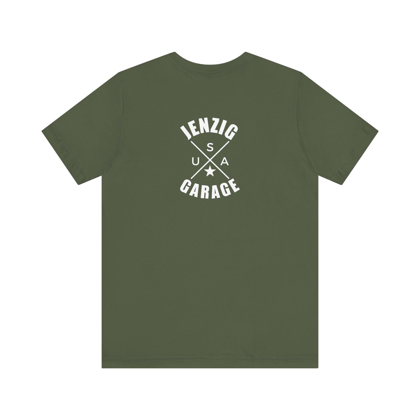 ARMY GREEN GARAGE TEE
