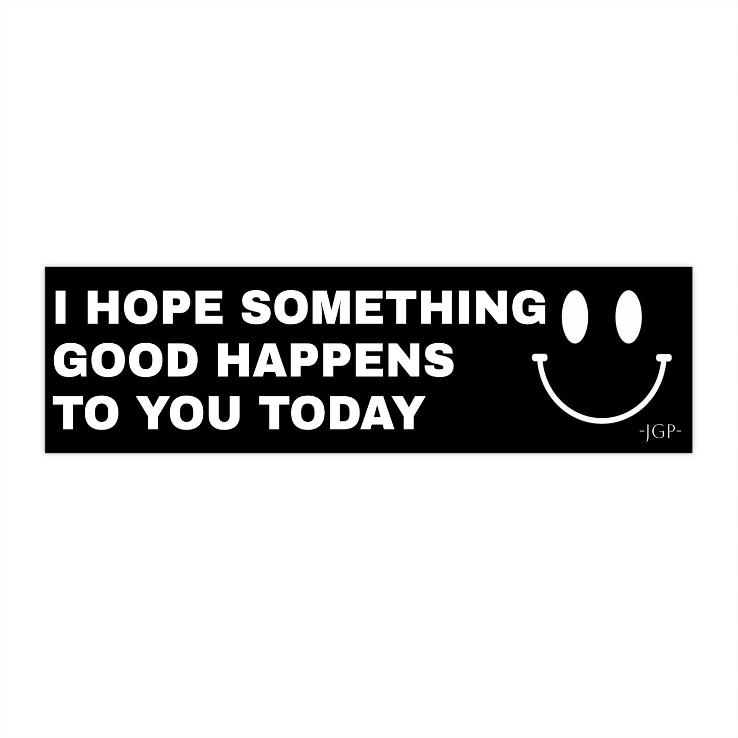 BUMPER STICKER