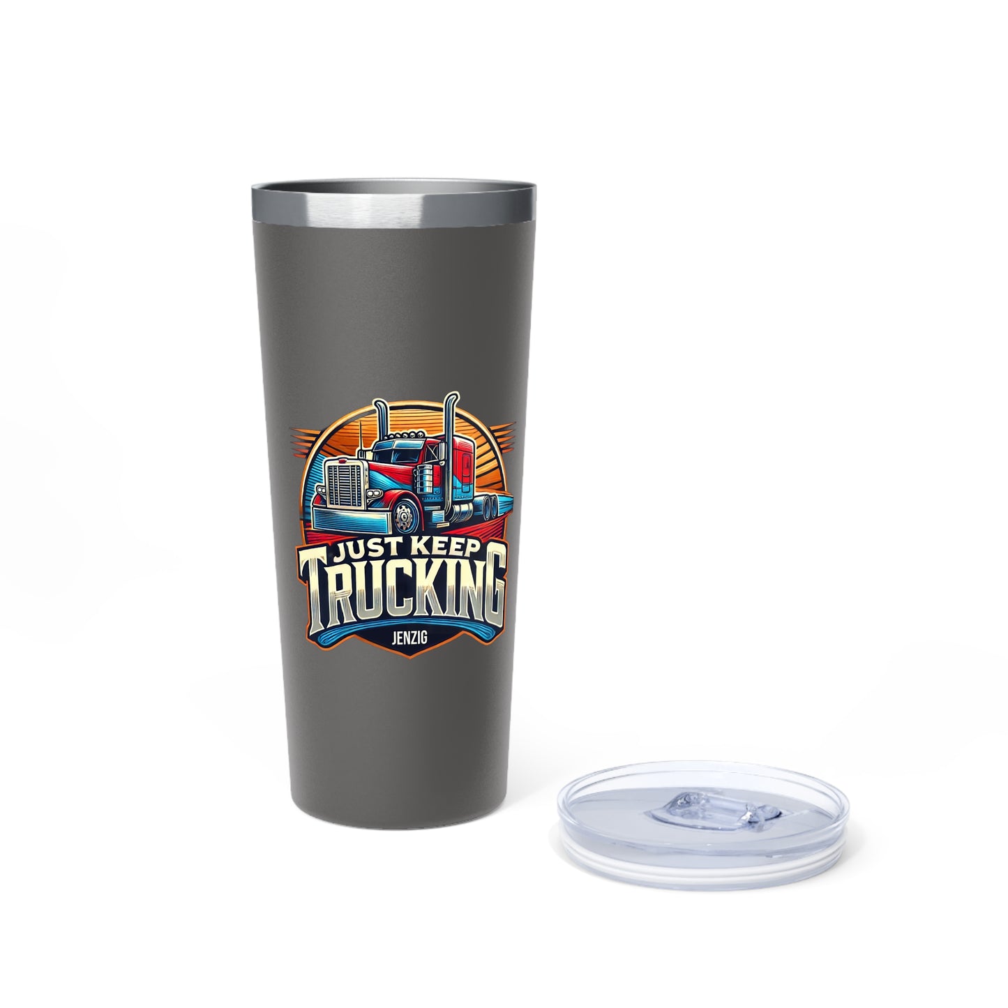 KEEP TRUCKING TUMBLER