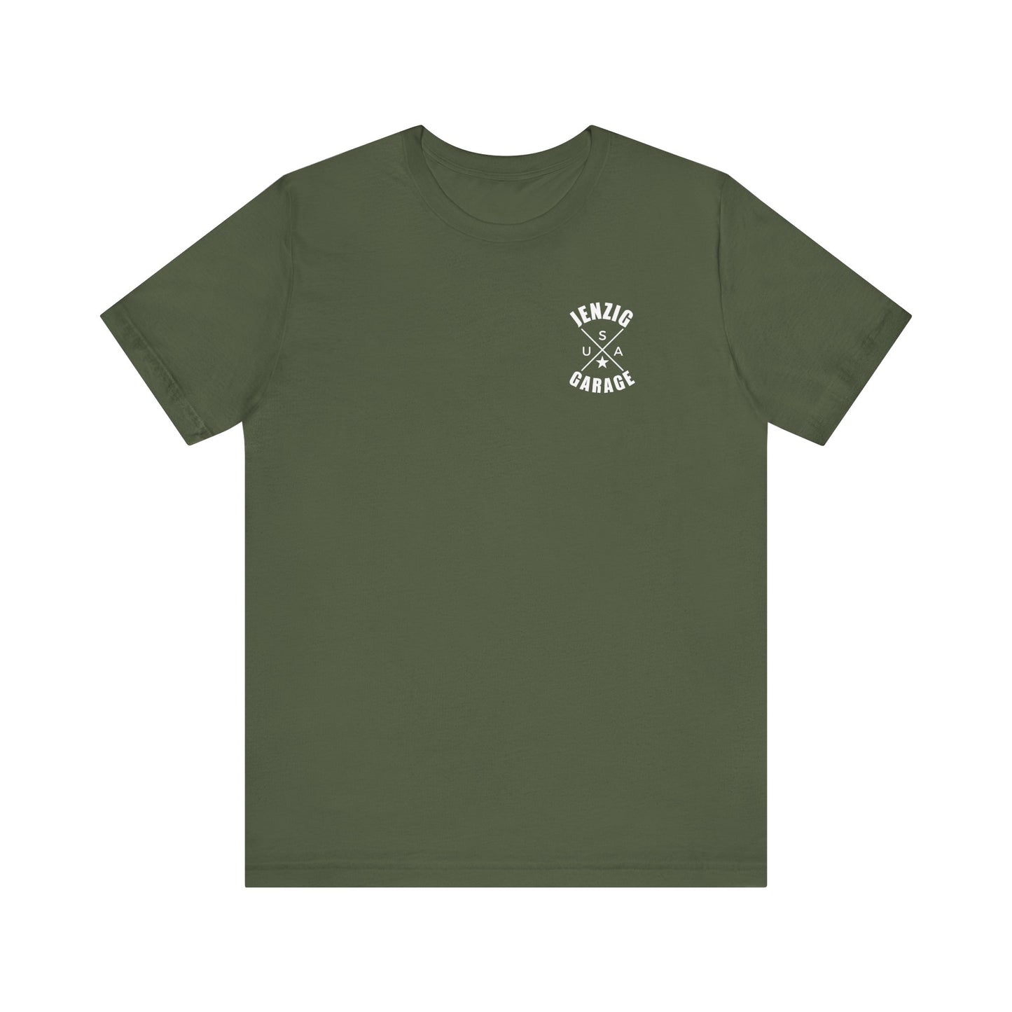 ARMY GREEN GARAGE TEE