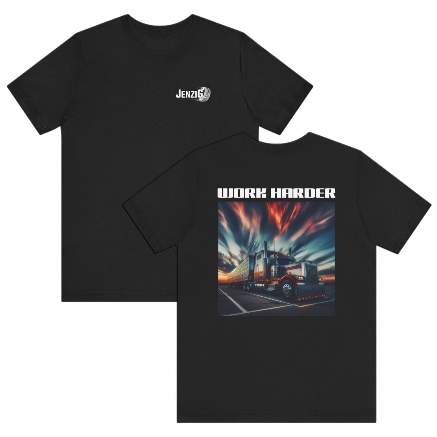 WORK HARDER TEE