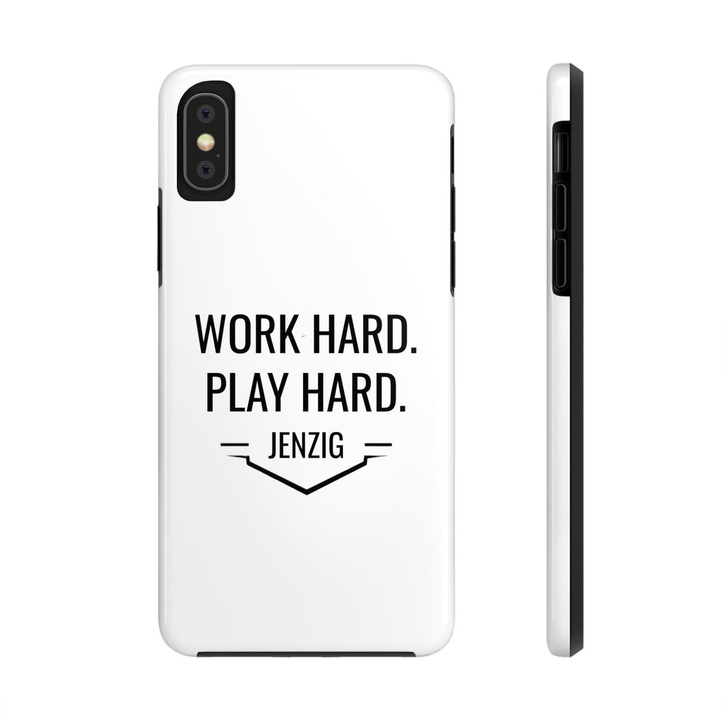 WORK HARD PHONE CASE