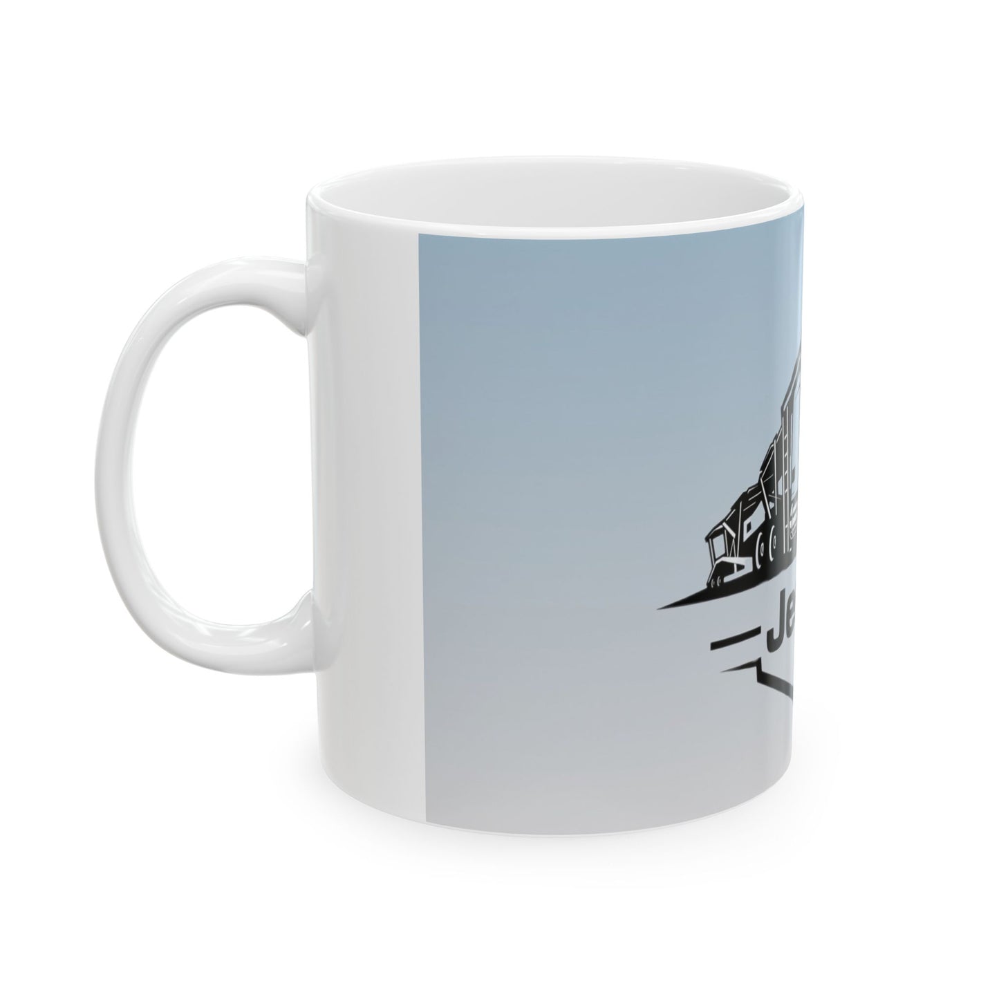 (JENZIG LOGO) Ceramic Mug, (11oz)