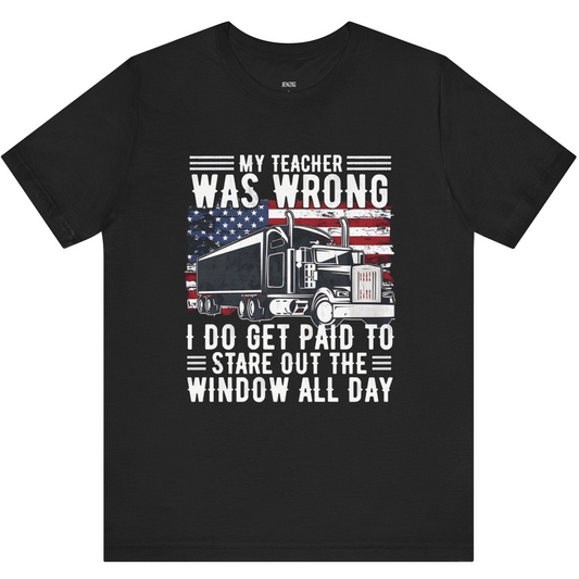 TEACHER WAS WRONG TEE