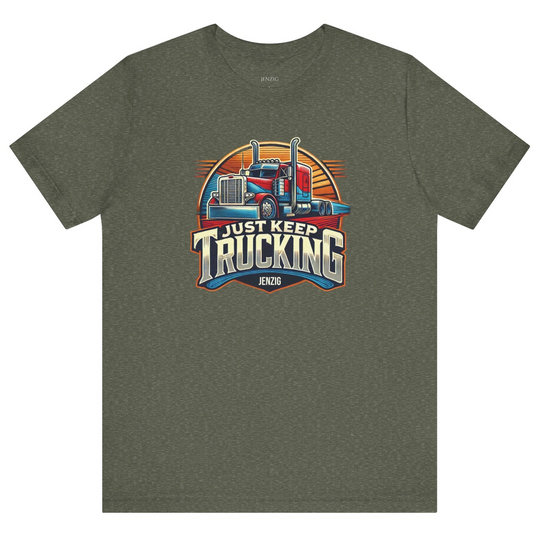 KEEP TRUCKING TEE